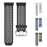 1Pcs Soft Silicone Watch Band Bracelet Wrist Strap for Fitbit Ionic Sport Smart Watch Colorful Bands