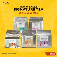 Tea N Tales - Signature Series Pouch - Indonesian Premium Artisan Tea Low Caffeine | 25 Triangle Tea