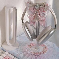Plush Customized Cute Storage Rack Desktop Gaming Esports Earphone Display Stand Headphone Accessori