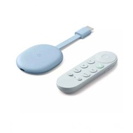 Google - Chromecast with Google TV 4K 串流播放裝置 [藍色]