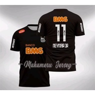 SANTOS AWAY OFFICIAL JERSEY 2011-2012 FULL PRINTING FREE NAME AND BACK NO