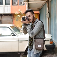 Canon Mirrorless Nikon Fuji Small Mini Triangle DSLR Camera Sling Bag