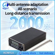 [Homyl4] 0.5W FM Transmitter with 2000M Distance, Frequency Modulation Emitter for Supermarket Event