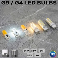 G4 or G9 led bulb day light warm white cool white