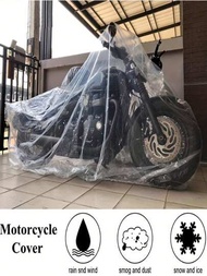 1個一次性電動車和電動自行車防塵防雨罩,通用機車雨衣,防曬和防天氣裝備