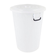 ส่งด่วน! เวลแวร์ ถังน้ำพลาสติกพร้อมฝา ความจุ 40 แกลลอน สีใส Clear Plastic Bucket with Lid 40 gallon 