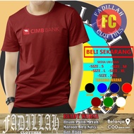 Cimb Bank Logo Company Shirt T-Shirt