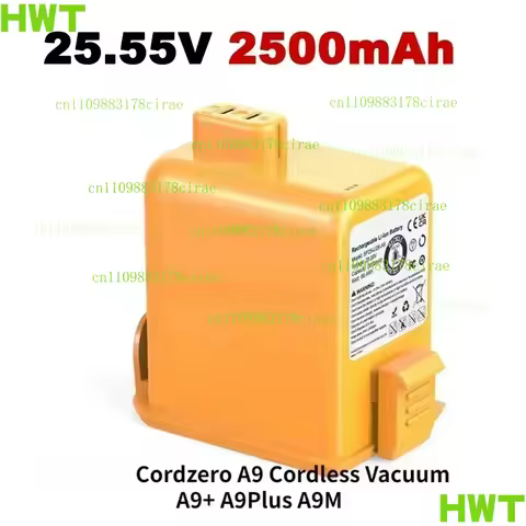 Replacement Battery for LG A9 Cord Zero A9,A9S,P9,A9K-CORE,A9MAX,A9T-Ultra,A9K-PRO,A9N,A9M,A9 Plus 2