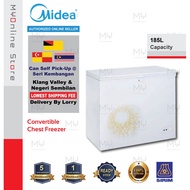 # Midea (185L) 1 DOOR Chest Freezer Convertible (Freezer to Fridge) (WD-186WA)