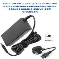 DELL 19.5V 3.34A (4.5*3.0) MGJN9  PA-12 05NW44 LA65NS2-00 G6J41 0G6J41 MGJN9 43NY4 OEM CHARGER