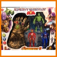 สินค้าขายดี!!! Toyถุงมือธานอส Avengers 3 ตัวยางนิ่ม สูง 28 ซม. +โมเดล 3 ตัว ขนาด 15 ซม. 3 ตัว ครบชุด ## ของเล่นเด็ก โมเดล โมเดลรถ ของเล่น ของสะสม รถ หุ่นยนต์ ตุ๊กตา โมเดลนักฟุตบอล ฟิกเกอร์ Model