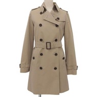 成色極佳的 BURBERRY BURBERRY LONDON 100% 純棉 Nova 格紋襯裡雙穿風衣，米色，36 碼，日本製造，正品，女款