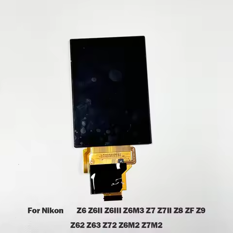 Touch LCD Monitor Screen With Backlight For Nikon Z6 Z6II Z6III Z6M3 Z7 Z7II Z8 ZF Z9 Z62 Z63 Z72 Z6