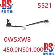 Dell dell Latitude 5521 Precision 3561 Battery Cable Flat Cable Connection Cable 0W5XW8