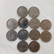 Coin australia 10 cent tahun campur