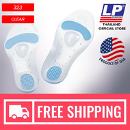 LP SUPPORT 323 ผู้ชาย/ผู้หญิง ซัพพอร์ทเท้า พื้นในรองเท้า ซิลิโคน ซัพพอร์ท พยุง รัด กล้ามเนื้อ บาดเจ็บ SILICONE INSOLES