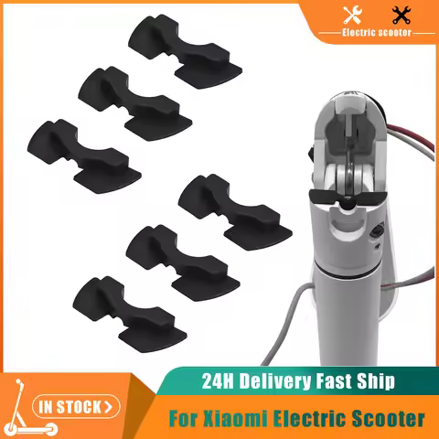 3/6PC Front Fork Vibration Shake Avoid Damping Rubber Pad Foldin Accessories for Xiaomi Mijia M365 E