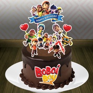 BOBOIBOY Cake Topper Kek Many Design Cake Decor Happy Birthday