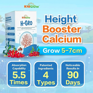 KidGlow H-GRO - Kids' Calcium Boost for Healthy Growth, Meal replacement.