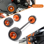 2022-2024 For RC390 RC 390 Motorcycle Accessories Front & Rear Axle Fork Crash Sliders Wheel Protect