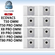 ECOVACS T50 PRO OMNI / T50 OMNI / X8 PRO OMNI / X9 PRO OMNI / X11 PRO OMNI / T80 PRO OMNI Robot Vacu