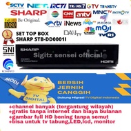 Terapik set top box Sharp DD001i STB tv digital setopbox