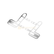 G190NS/NB Upgrade Parts: GRC 1/8 Stainless Steel Rearlight Metal Protective Net Cover for MJX H8H De