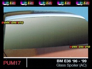 PUM17 BM 3 Series E36 96-99 Glass PU Spoiler (AC) Body kit Bodykit