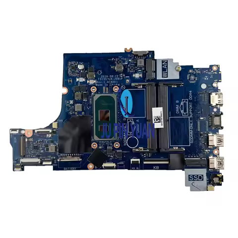 CN-03DD3K FDI55 LA-J081P For Dell Inspiron 14 5493 3793 15 3593 5593 Laptop Motherboard With i3/ i5/