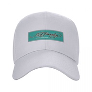 Ready Stock Ed Hardy (1) Solid Color Curved Brim Cap Hip Hop Cap Adjustable Baseball Cap Hat Men Wom