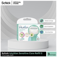 Schick Intuition Sensitive Care Refill 3 with 3 Blades Refill