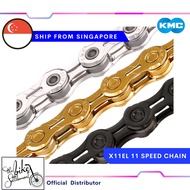 KMC X11EL 11 Speed Extra Light Bicycle Chain