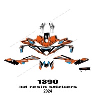 For 1390 Super Duke R Motorcycle Accessories  PVC Sticker Protection Kit Set Graphic Superduke 1390 