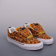 Imran Potato x Vans Knu Skool聯名款黃色豹紋麵包鞋Size：35-44偏大一碼