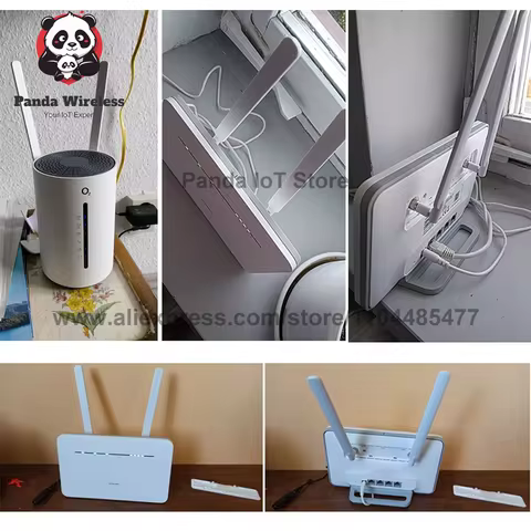 2pcs 4G LTE antenna External SMA male High Gain 10dBi For CPE router B315 B593S B880 B310 B535-232 E