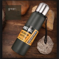 1500Ml Water Bottle Stainless Steel Cold Hydroflask Thermos Large Capacity Thermal Mug Cup Sport Cyc