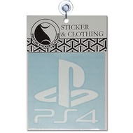 PS4 Playstation 4 Console Logo Cutting Sticker for Car and Motorcycle Accessories