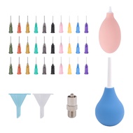 Flash Deal- <br>Ceramic Tip Applicator Bottle Metal for Pottery Glaze Sliding Tail Pottery Glaze Squ