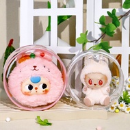 12cm Doll Bag High Transparent Cotton Doll Outing Drying Doll Pendant Backpack Plush Doll Storage Tw