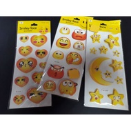 Smiley face 3D sticker