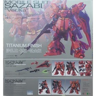 Sazabi ”Ver.Ka" [Titanium Finish] 沙扎比 ”卡版“ (钛金版) 1/100 Model Kit 6631S MG 模型