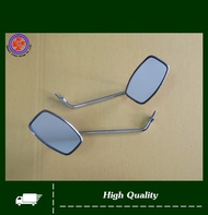 SIDE MIRROR "CHROME" SET Fit For HONDA SUPER CUP 110 C110 C125 (2006-2021) #กระจกมองข้าง ทรงคลาสสิค 