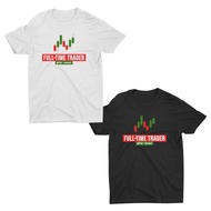 S-5XLAIDEER Full-Time Trader Screen-Printed T-Shirt Trader's Shirt (Unisex) S-5XL