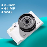 [LIMITED DEAL] VETEK 8 Camera 64MP Digital Camera 4K Vlogging Camera 3.0Flip Screen 18X Digital