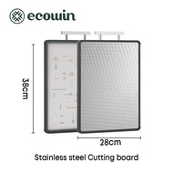 Ecowin 316 stainless steel cutting board  mildew-proof and antibacterial  household double-sided veg