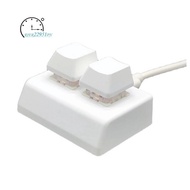 2 Keys Macro Programming Keyboard RGB Mini Keyboard Gaming Drawing Red Switch Custom Keyboard OSU Ga