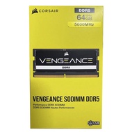 Corsair VENGEANCE SODIMM 64GB (2x32GB) DDR5-5600 CL48 Memory Kit, CMSX64GX5M2A5600C48