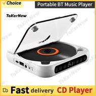 ToKerNew 2025 CD Player Portable BT Music Player CD Runner with Dustproof Cover 6 Modes A-B Repeat T