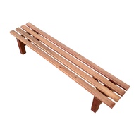 Chengal Wood Flower Stand 3ft 1-Step (36″L x 9.5″W x 9″H)