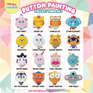 Wimpy Craft KIT Button Painting Craft Package DIY Craft KIT Educational Toys